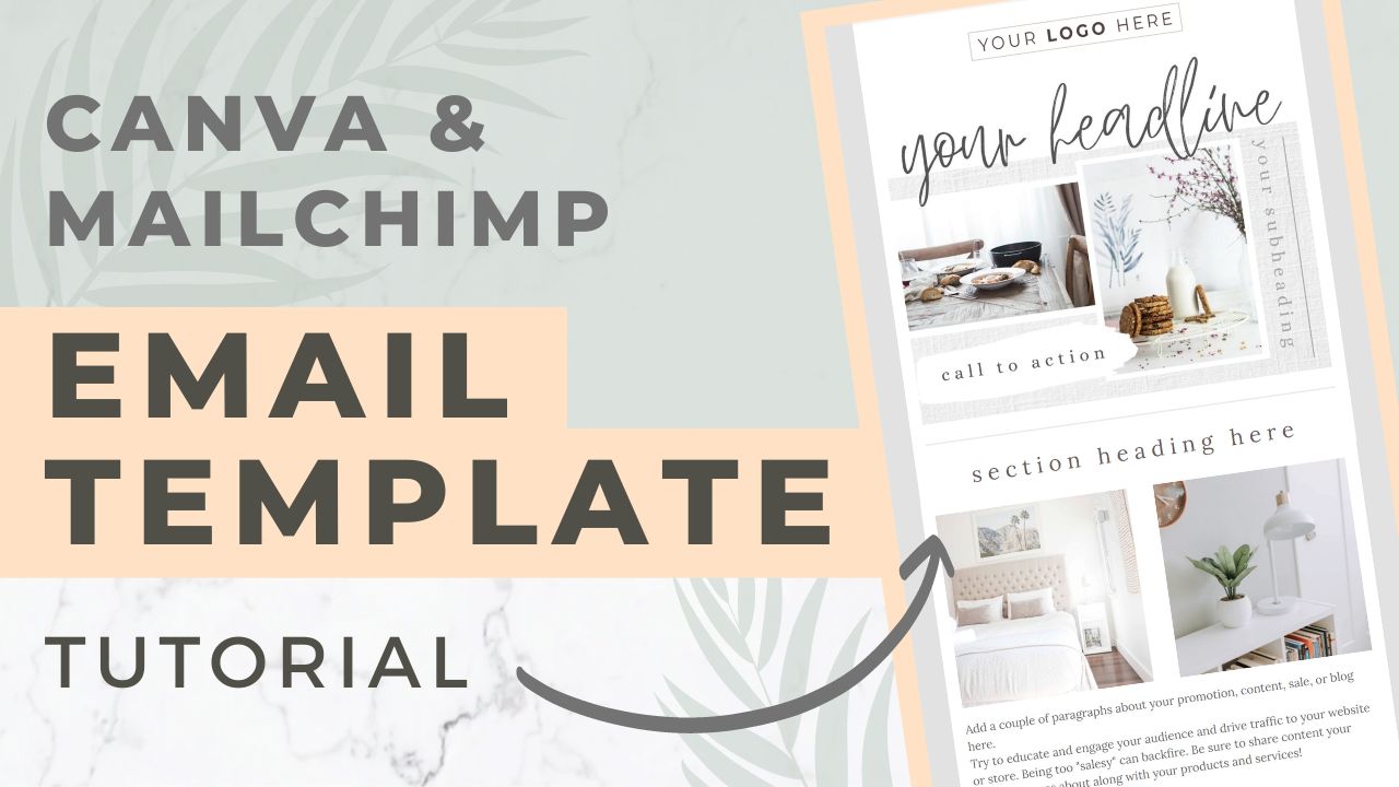 Canva + Mailchimp Email Template Tutorial